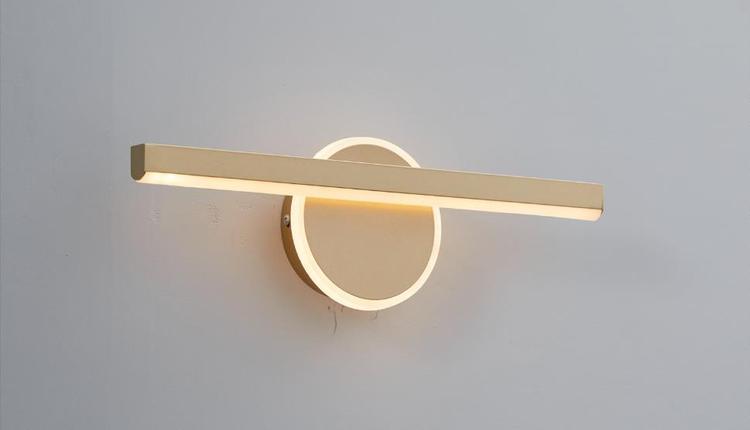 Vanity long gold